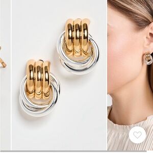 Heaven Mayhem Baby knot mixed earrings